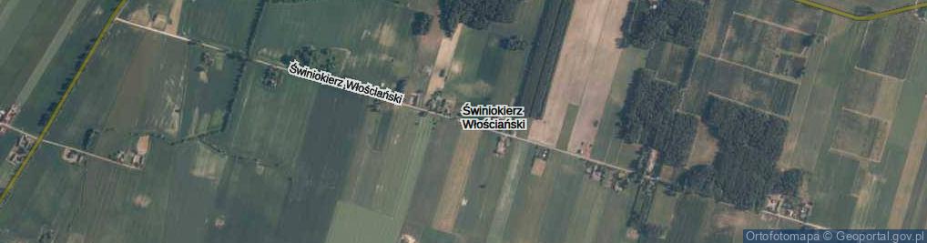 Zdjęcie satelitarne Świniokierz Włościański ul.